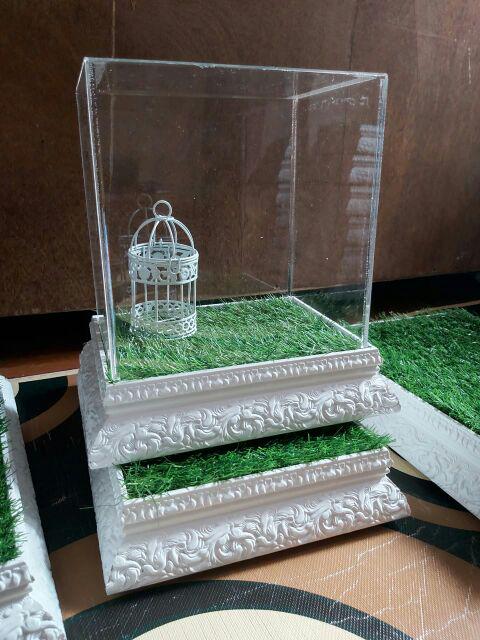 Alas Kotak Hantaran/seserahan Rumput Sintetis Swiss/jepang Ukuran Kostume