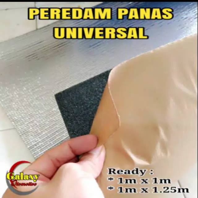 Peredam Panas Aluminium Foil 5mm