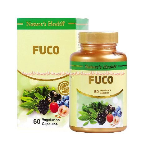 Fuco Nature Health Suplemen Untuk Antioksidan &amp; Penyakit Kanker Isi 60 Kapsul