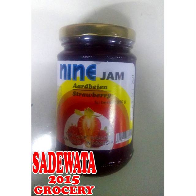 

SELAI STRAWBERRY NINE JAM 390gr