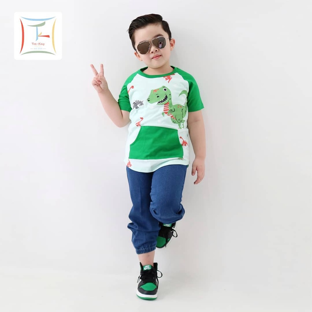 SETELAN ANAK UNISEX RAGLAN BOY AND GIRL USIA 2-10 TAHUN