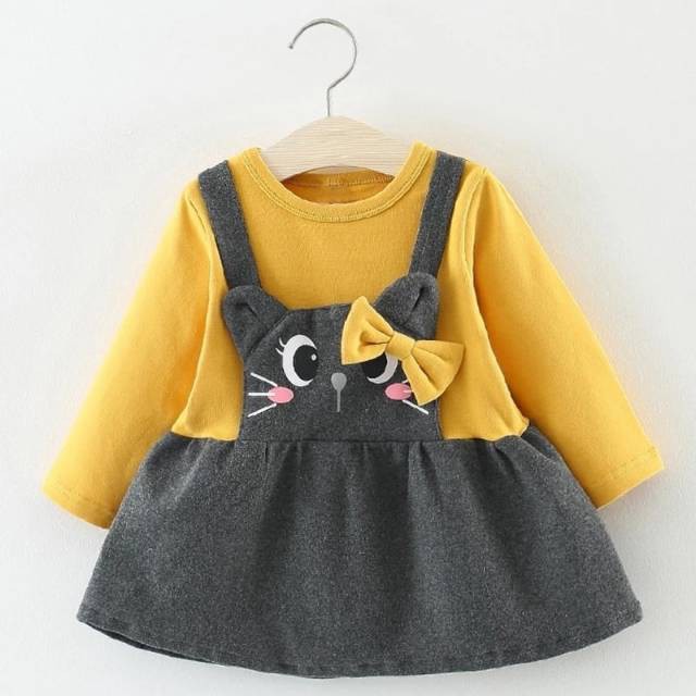 TOKE BAJU Bv dress rosalie kid grosir tanah abang