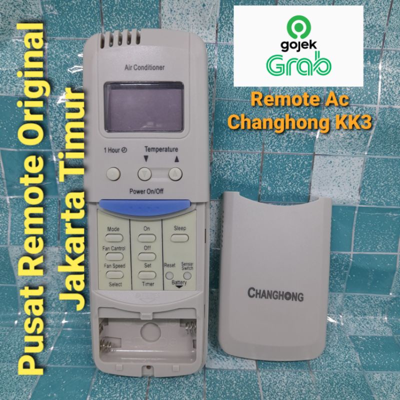 REMOTE REMOT AC CHANGHONG KK3 SEPERTI ORIGINAL