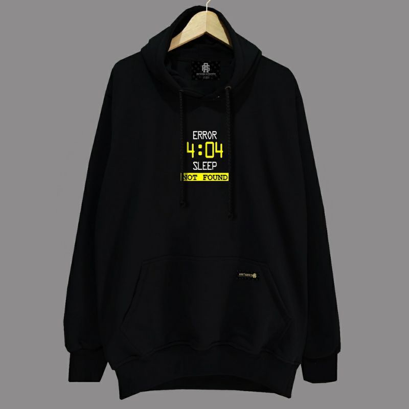 Hoodie sweater ERROR 4:04 Pria Wanita