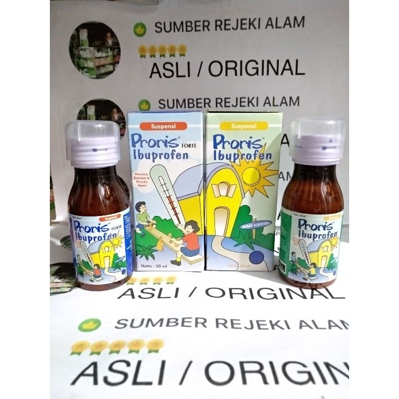 proris ibuprofen sirup penurun demam & pereda nyeri