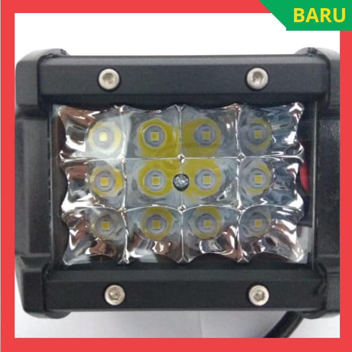 Lampu LED Mobil 12 Volt 36 Watt Lampu Sorot LED Mobil Lampu Tembak Mobil Lampu Kabut 12 Titik Terang