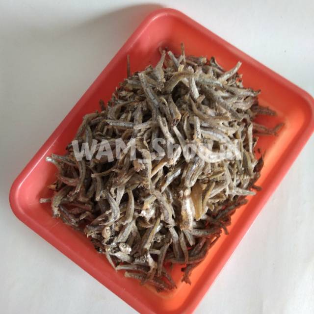 

Ikan teri jengki utuh/bulat kemasan 250gram