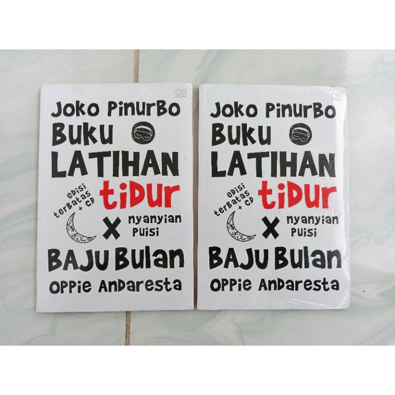 Buku Latihan Tidur x nyanyian Puisi Baju Bulan edisi terbatas CD - Joko Pinurbo