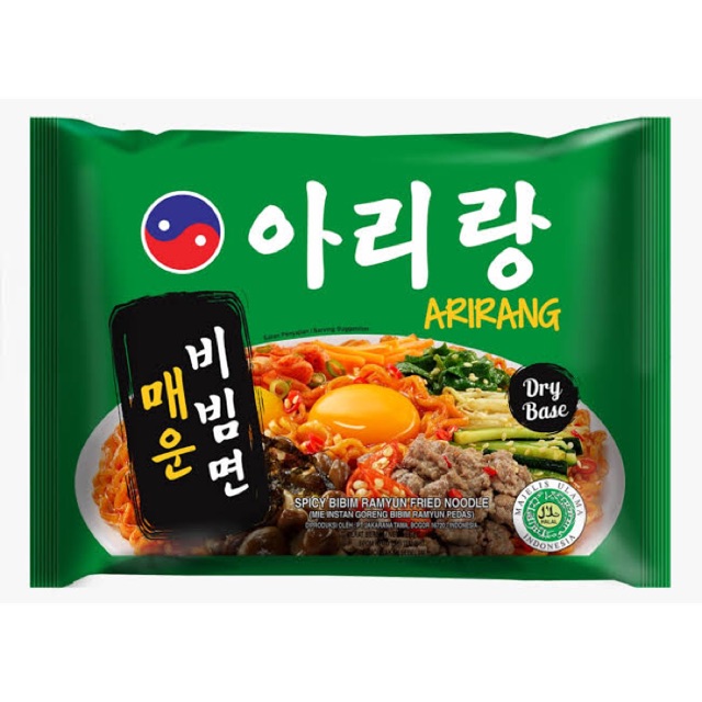 MIE KOREA ARIRANG SPICY BIMBIM RAMYUN FRIED NOODLE