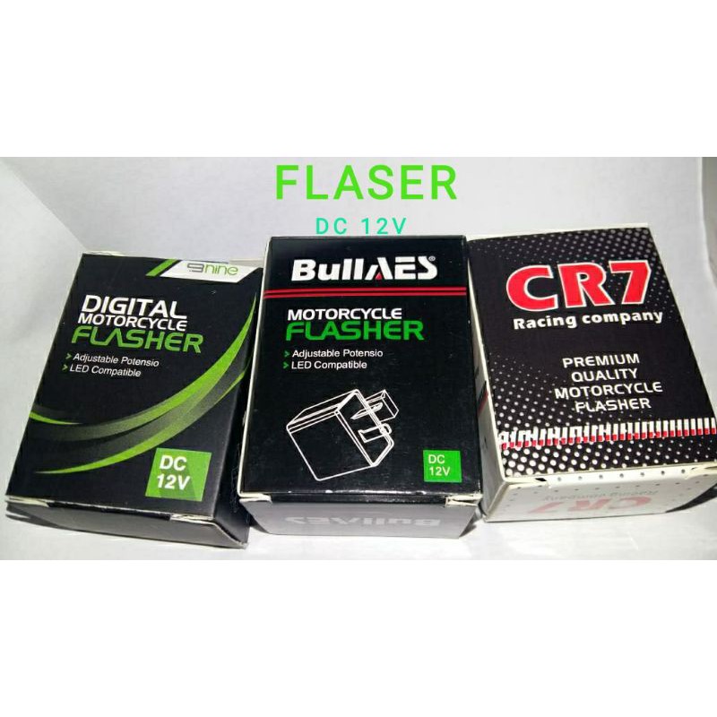 FLASHER DC 12v Pengatur Kecepatan Sein Sen Motor/Mobil