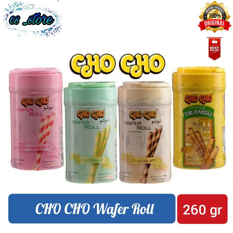 

Cho Cho Wafer Roll Stick 260 gram