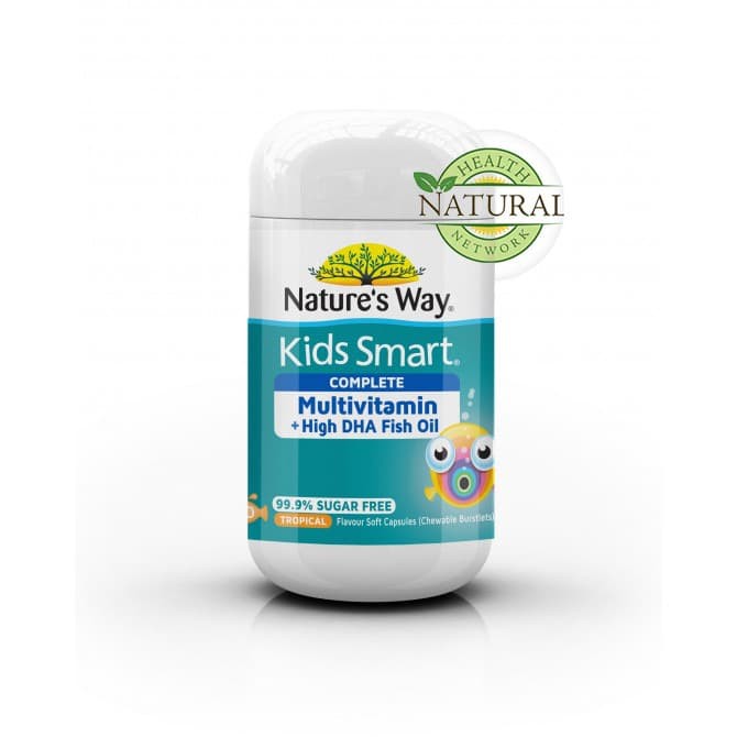 SZ975 Nature s Way Kids Smart Complete Multivitamin 100 Capsules