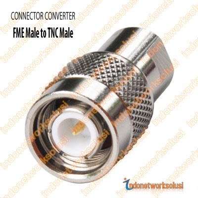 KONEKTOR CONNECTOR CONVERTER FME M (MALE) to TNC M (MALE)