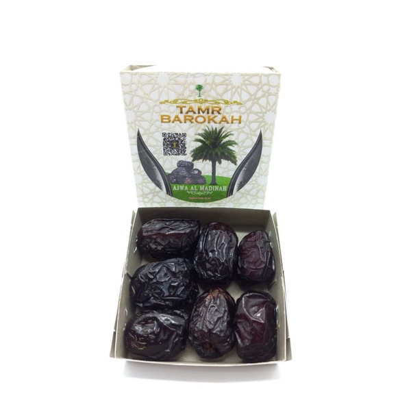 kurma ajwa madinah kemasan 7 butir kurma nabi premium tamr barokah