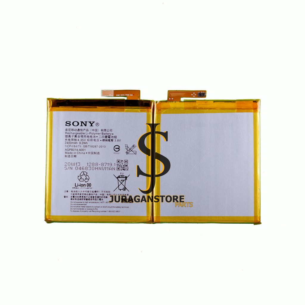 BATERAI BATRE BATTERY SONY XPERIA M4 - XPERIA M4 AQUA ORIGINAL