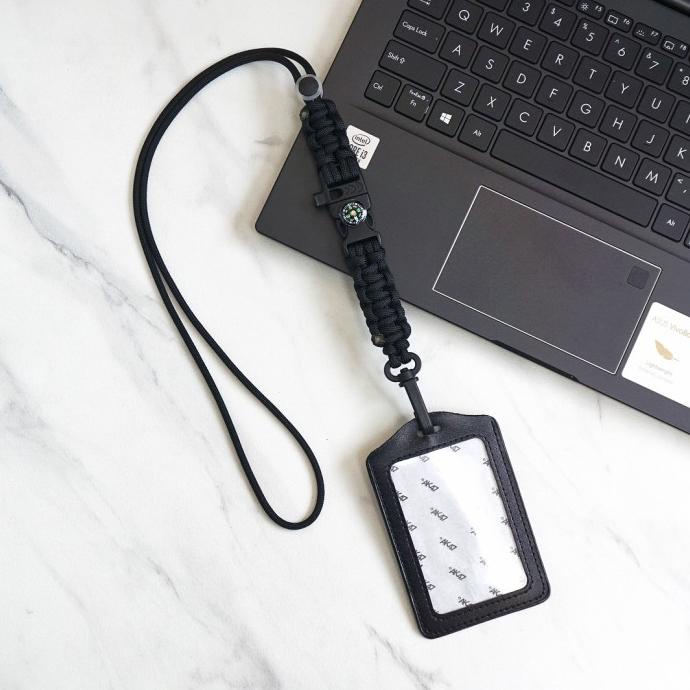 

NEW Name Tag Holder / Tali Gantungan ID Card Lanyard Paracord