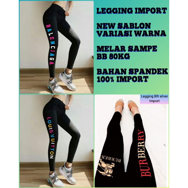 NEW LEGGING IMPORT VARIASI WARNA/LEGGING IMPORT MURAH