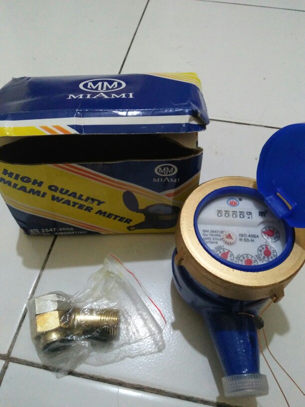 Meteran Air Nankai Water Meter 1/2