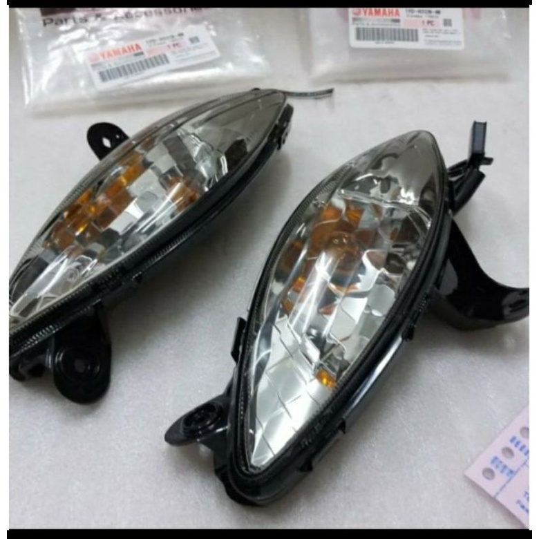 LAMPU SEIN DEPAN YAMAHA FINO FI 125 SEPASANG ORIGINAL YGP