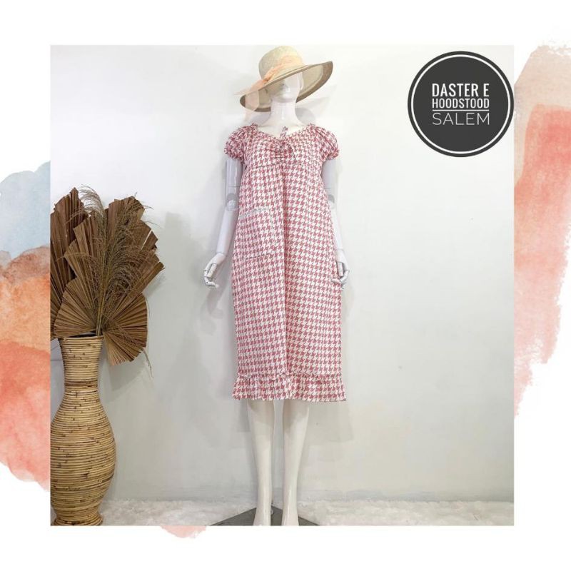 Homedress Daster Katun Jepang Premium Ori Cantik Murah Model E S ld 100cm M ld 110cm L ld 120cm