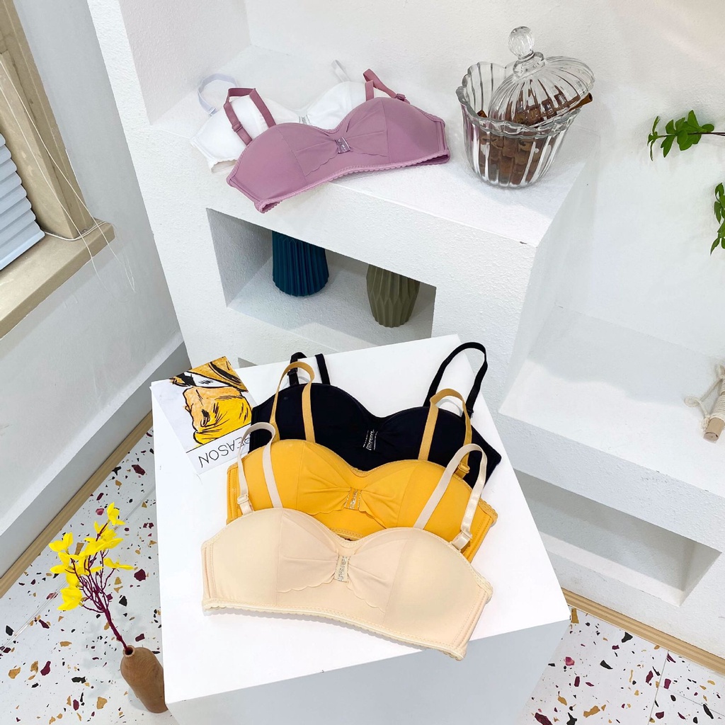 ✅𝐅𝐎𝐈𝐒𝐒® Bra Seksi Push Up Wanita Bralette Pakain Dalam Wanita Sexy Import 1185