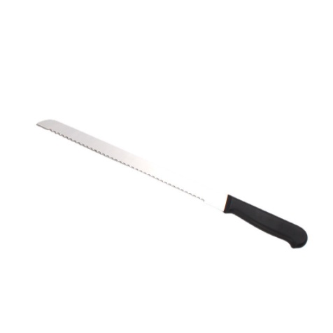 Pisau Roti Panjang 2 Sisi Bread Knife Stainless Steel Alat Potong Bolu — 10