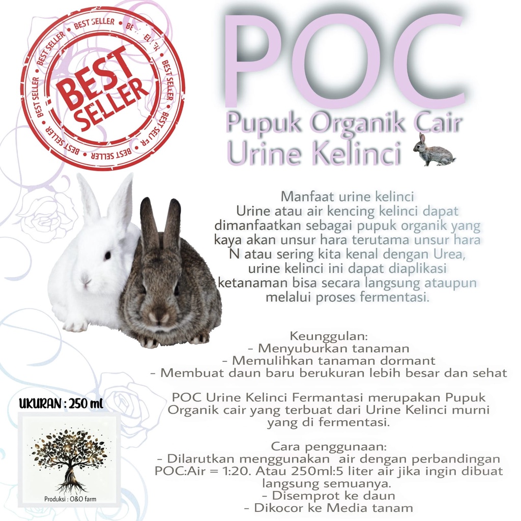 POC Urine Kelinci fermentasi