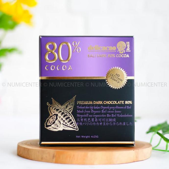 

BEST SELLER DELICACAO 80% CHOCOLATE DARK 100G | 80% COKELAT GELAP