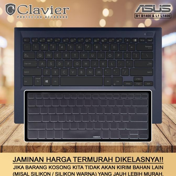 TERMURAH Keyboard Protector Cover Asus ExpertBook B1 B1400CEA B1400CEAE Cooskin