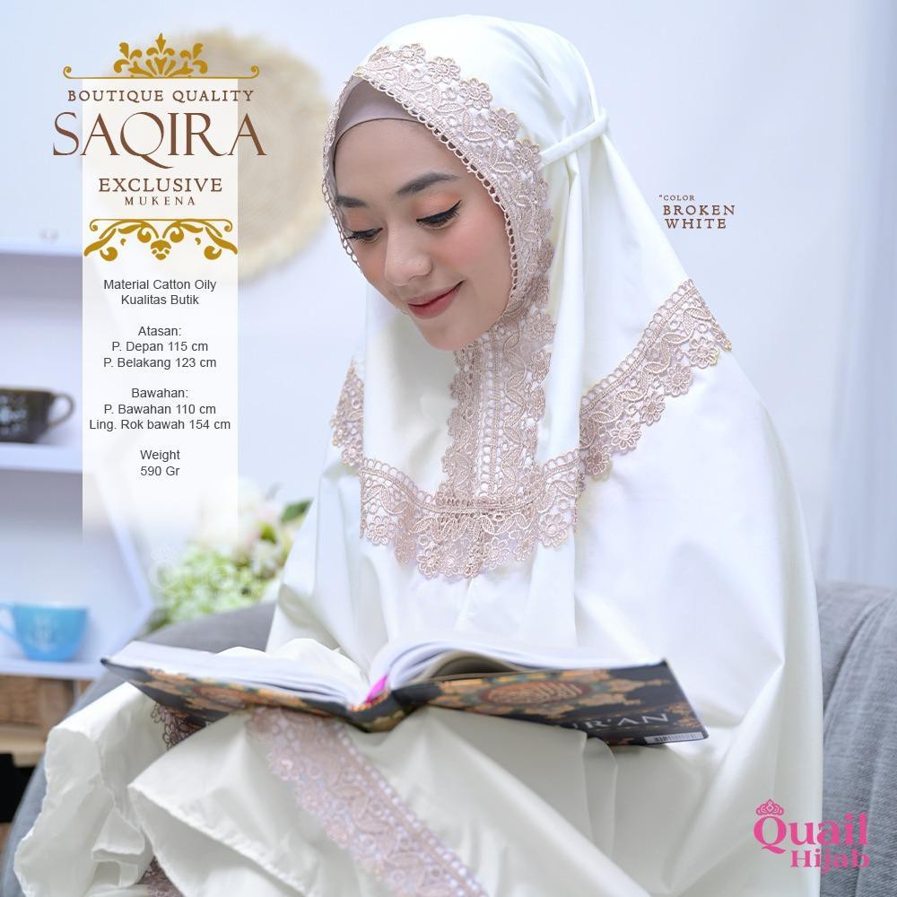 SAQIRA Mukena Quail Hijab