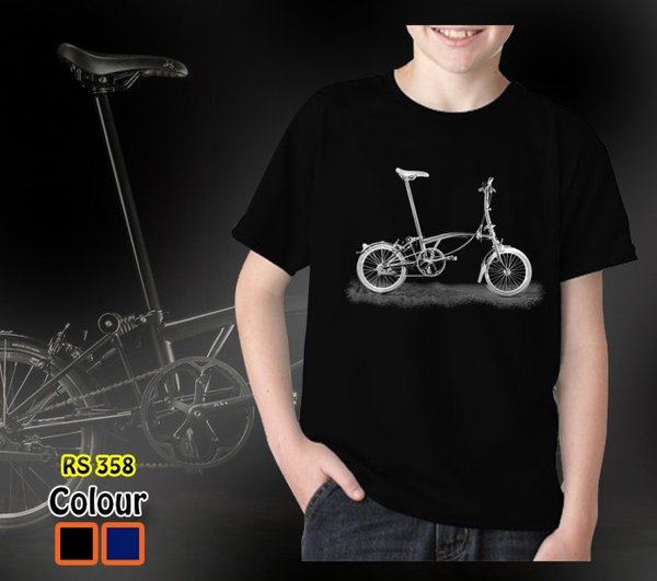 Kaos Anak Laki Laki Sepeda Gowes Baju Rhymes Cowok Tanggung Distro 8 - 12 Tahun
