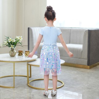 RESTOCK Kostum ELSA Frozen Gaun Baju Ulang Tahun Baju RESTOCK Kostum ELSA Frozen Gaun Baju Ulang Tahun Baju