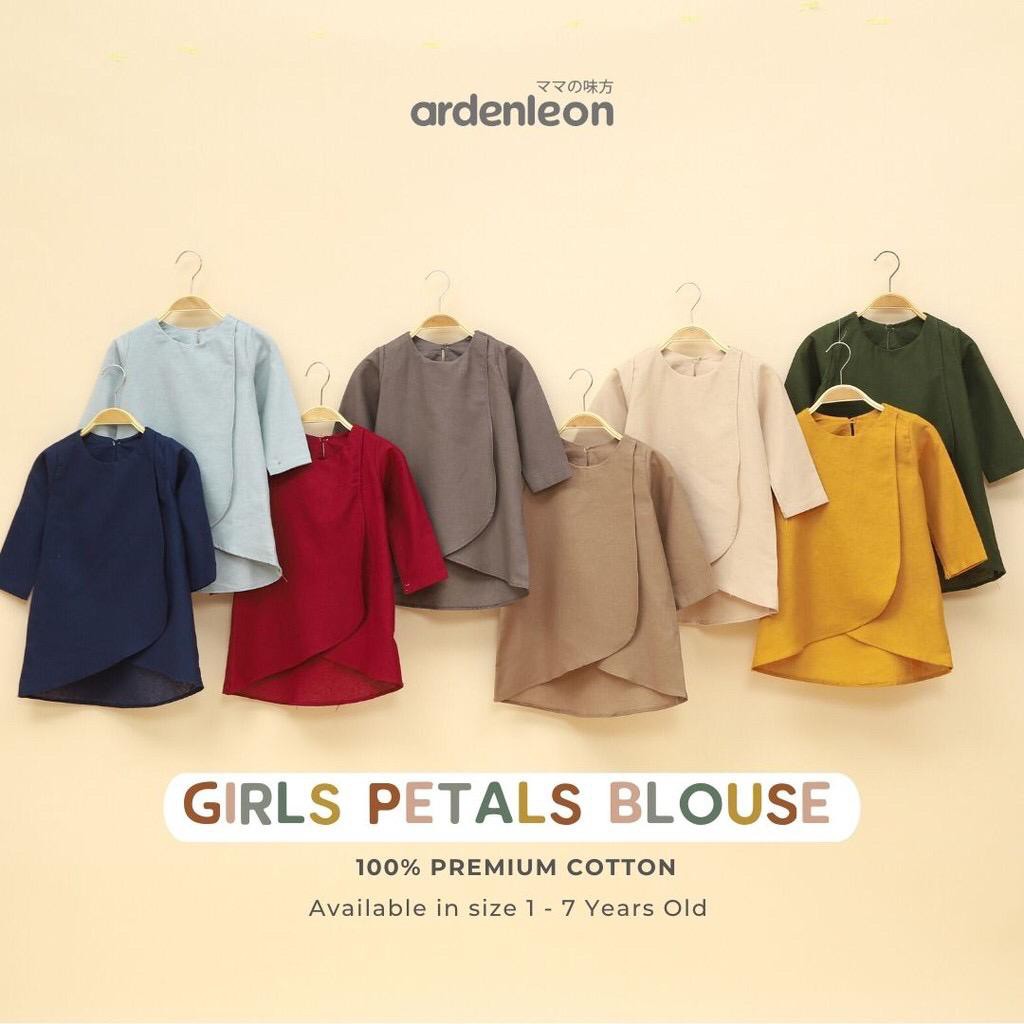 Ardenleon Girls Petals Blouse