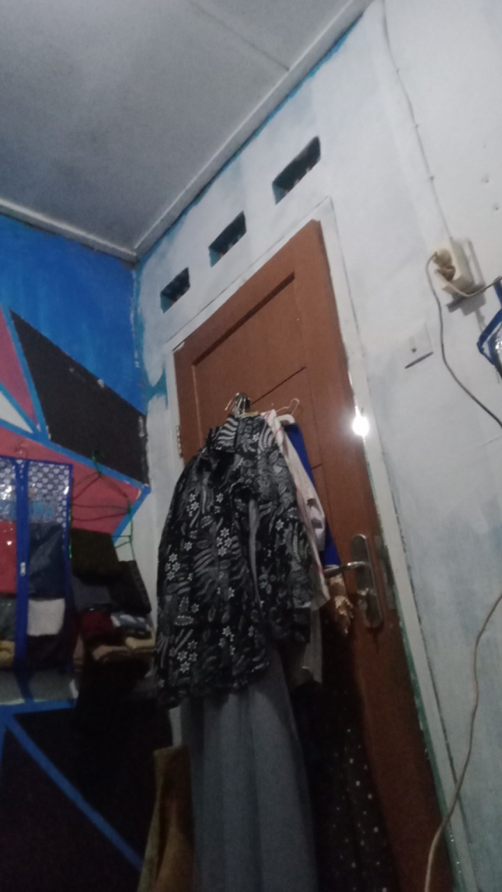 Kemeja Batik Pria Motif Manggar Abu-abu