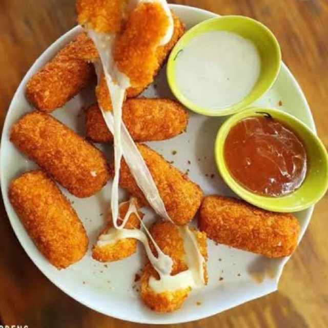 

CHEESY MOZZA keju goreng moza isi 16