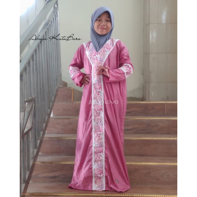 Mukena Mukenah Telekung Rukuh Abaya Sholat Anak Travelling Parasit Parasut Kutu Baru Jokam Gading
