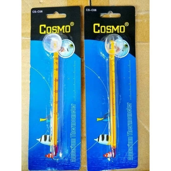 THERMOMETER LIDI AQUASCAPE AQUARIUM ALAT UKUR SUHU ALAT PENGUKUR SUHU