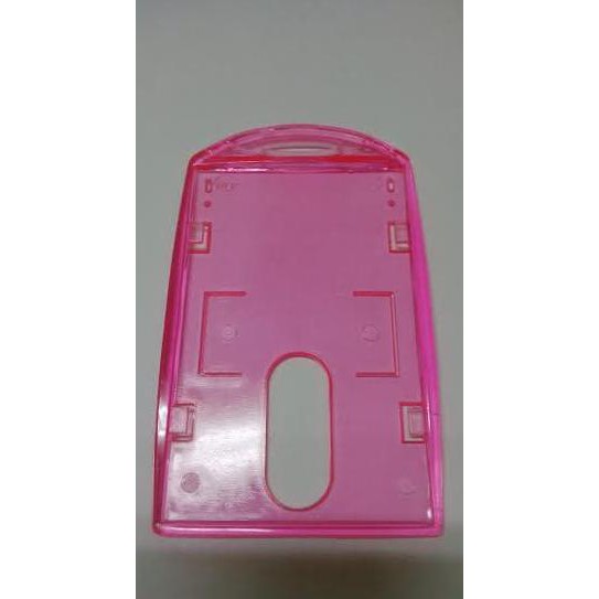 

Termurah Casing Id Card Holder Transparant Warna "Pink" Offic
