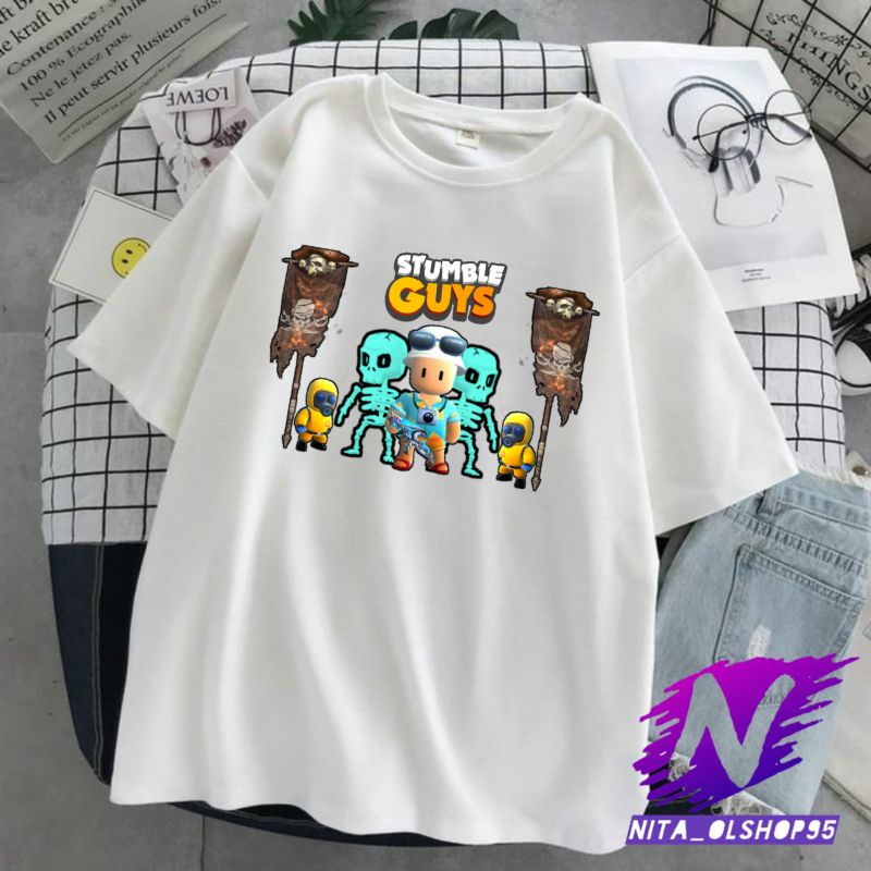 baju anak kaos anak stumble guys terlaris