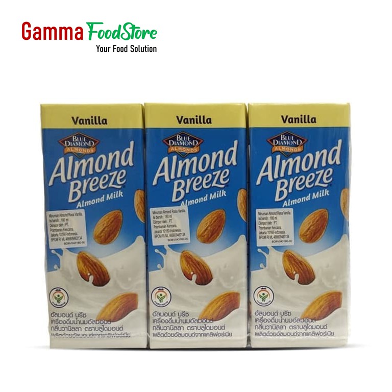 

Blue Diamond Susu Almond Milk Vanilla 180 ml (3 Pcs)