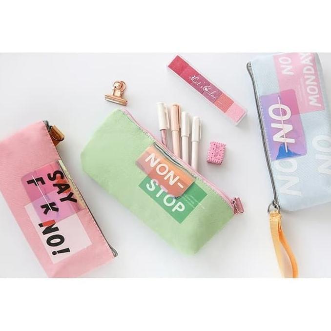 

TP0066 Tempat Pensil NO and NO / Tempat Kosmetik - PINK