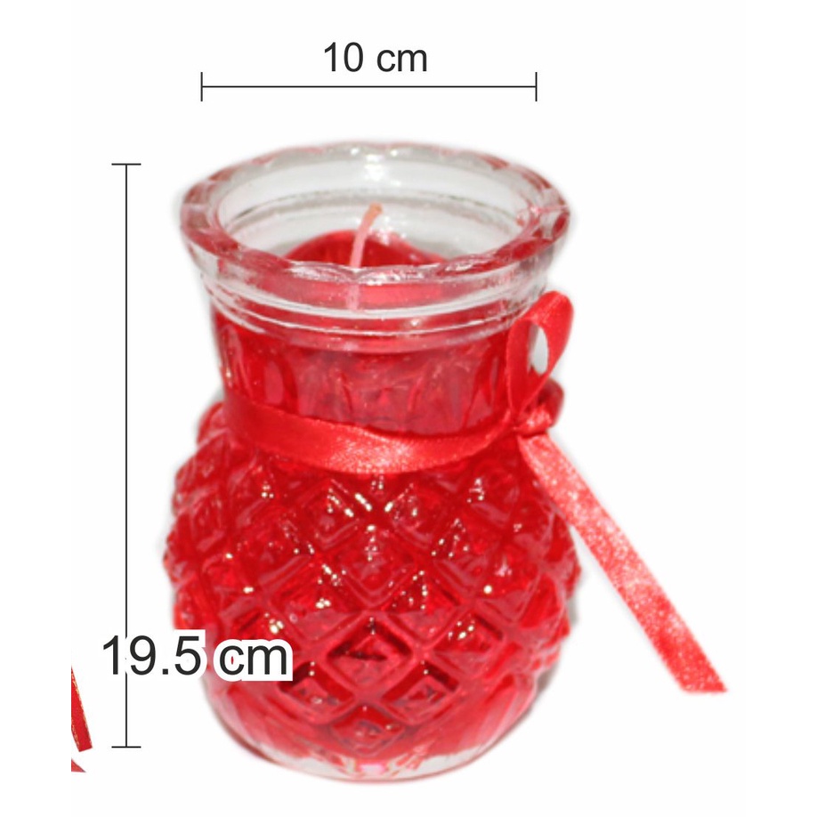 lilin jelly nanas puja sembahyang 10 hari lilin onglai wanglai nanas  lilin