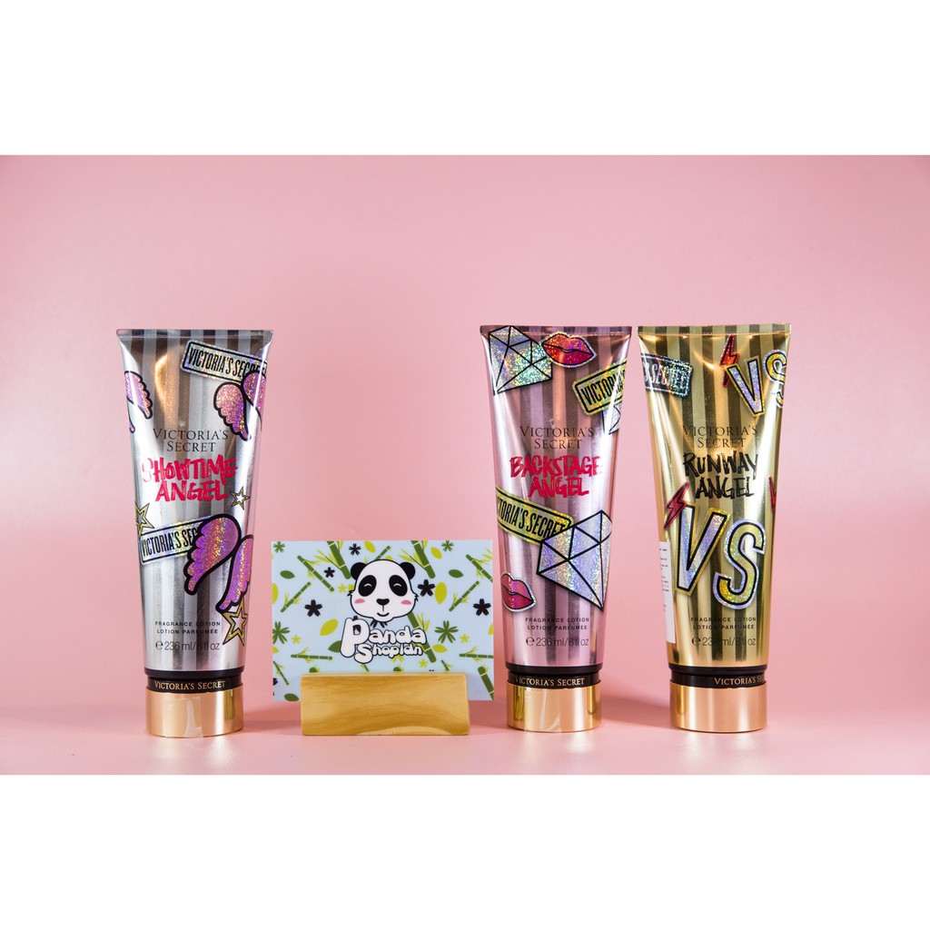 Victoria's Secret Body Lotion Showtime Series