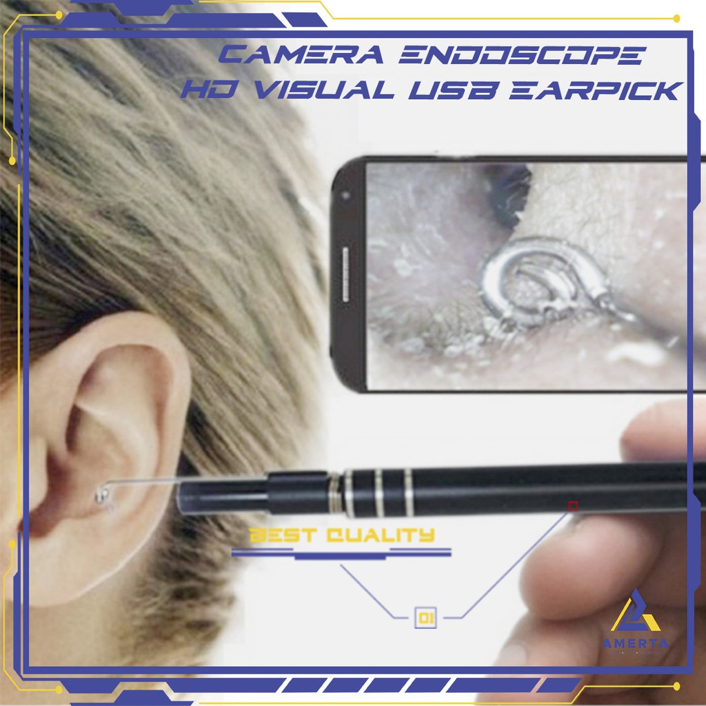 Pembersih Telinga Anak Kamera - Ear Cleaning Endoscope