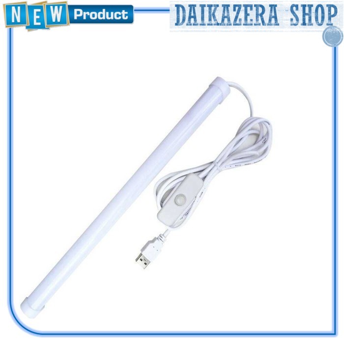 Lampu LED Strip Tube Lemari Portable USB Power 2835SMD 52cm - Putih