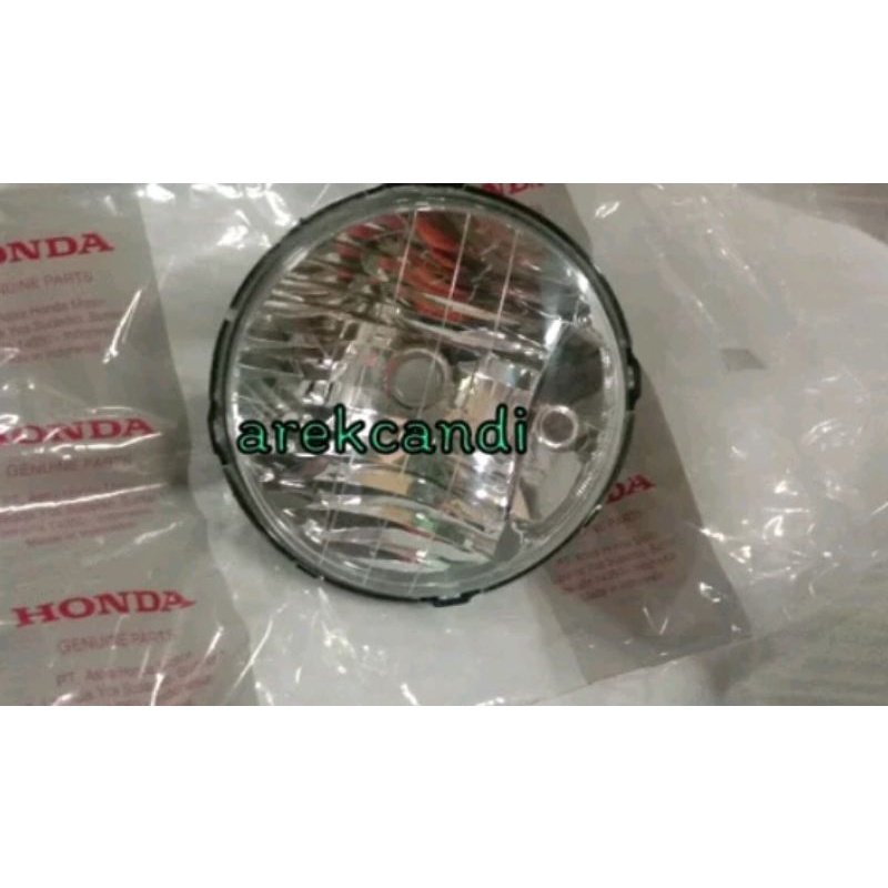 kaca mika reflektor lampu depan new cb Verza 150 Verza ori ahm