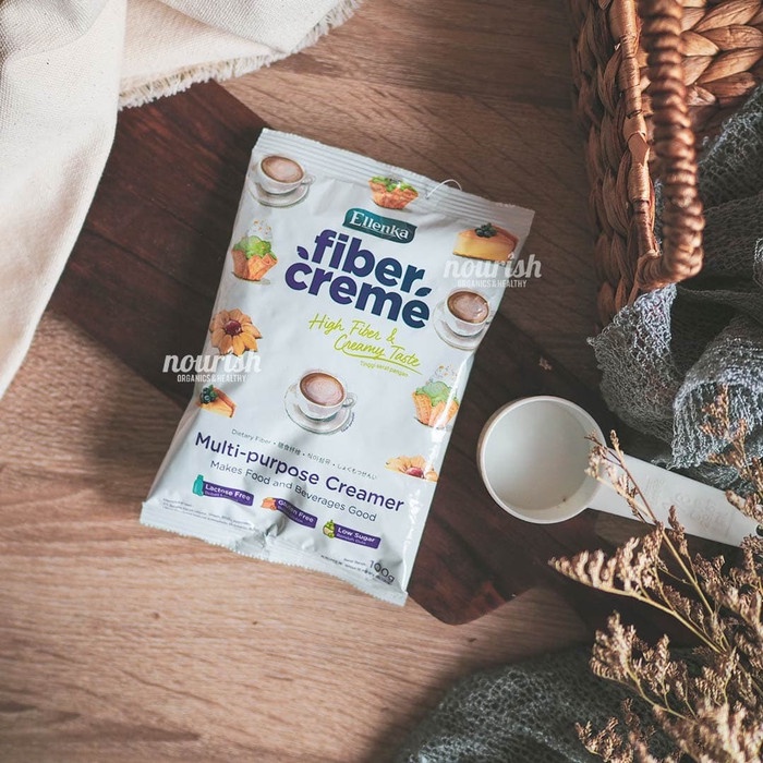 

Krimer- Fiber Creme Multi Purpose Creamer (Pengganti Santan & Susu) 100Gr -Krimer.