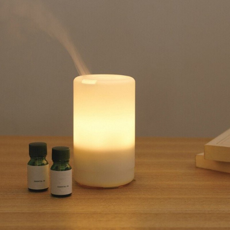 Diffuser Ultrasonic Aromaterapi Humidifier Lampu Tidur