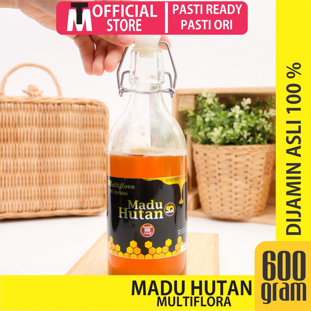 Madu Hutan Asli Raw Honey 600 GRAM