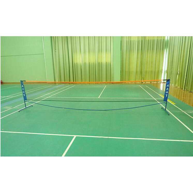 Tiang Bulutangkis Lipat Standar Pertandingan Net Badminton Portable Folding Rack 5 1 Meter Shopee Indonesia